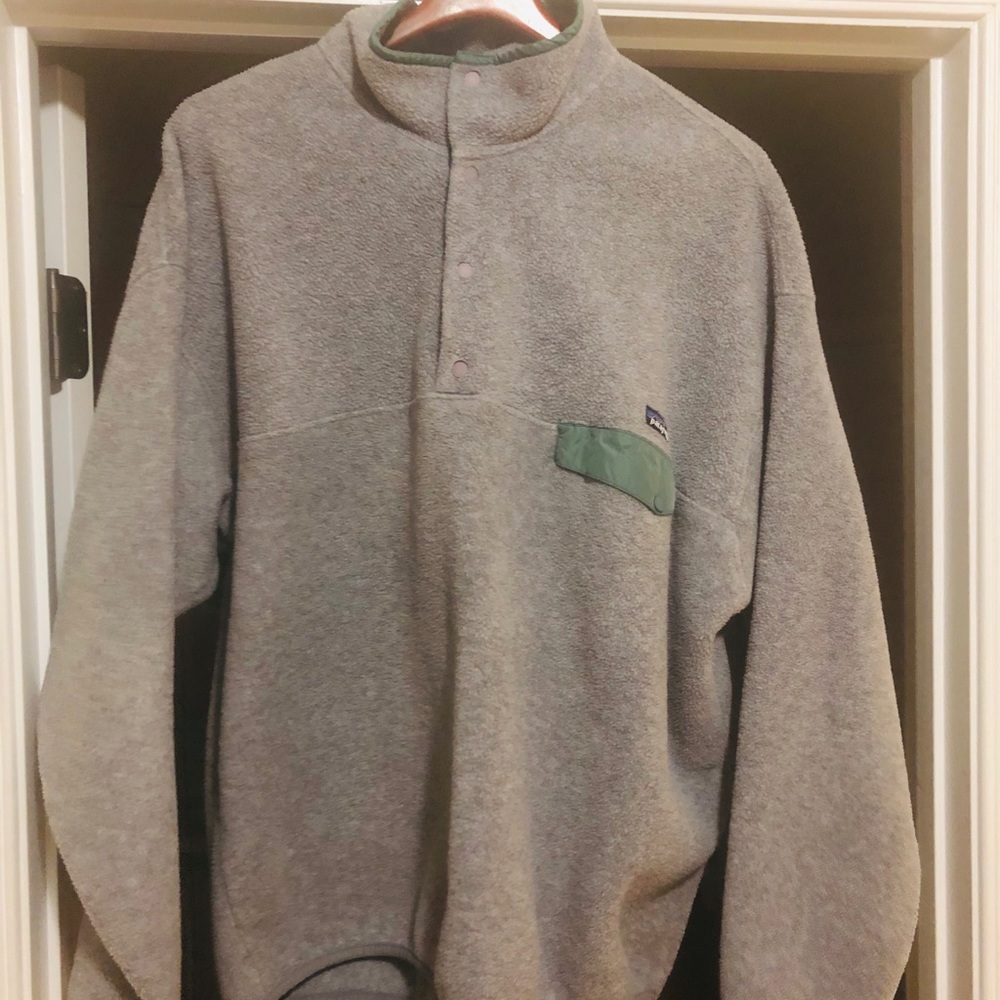Patagonia synchilla snap-T fleece pullover